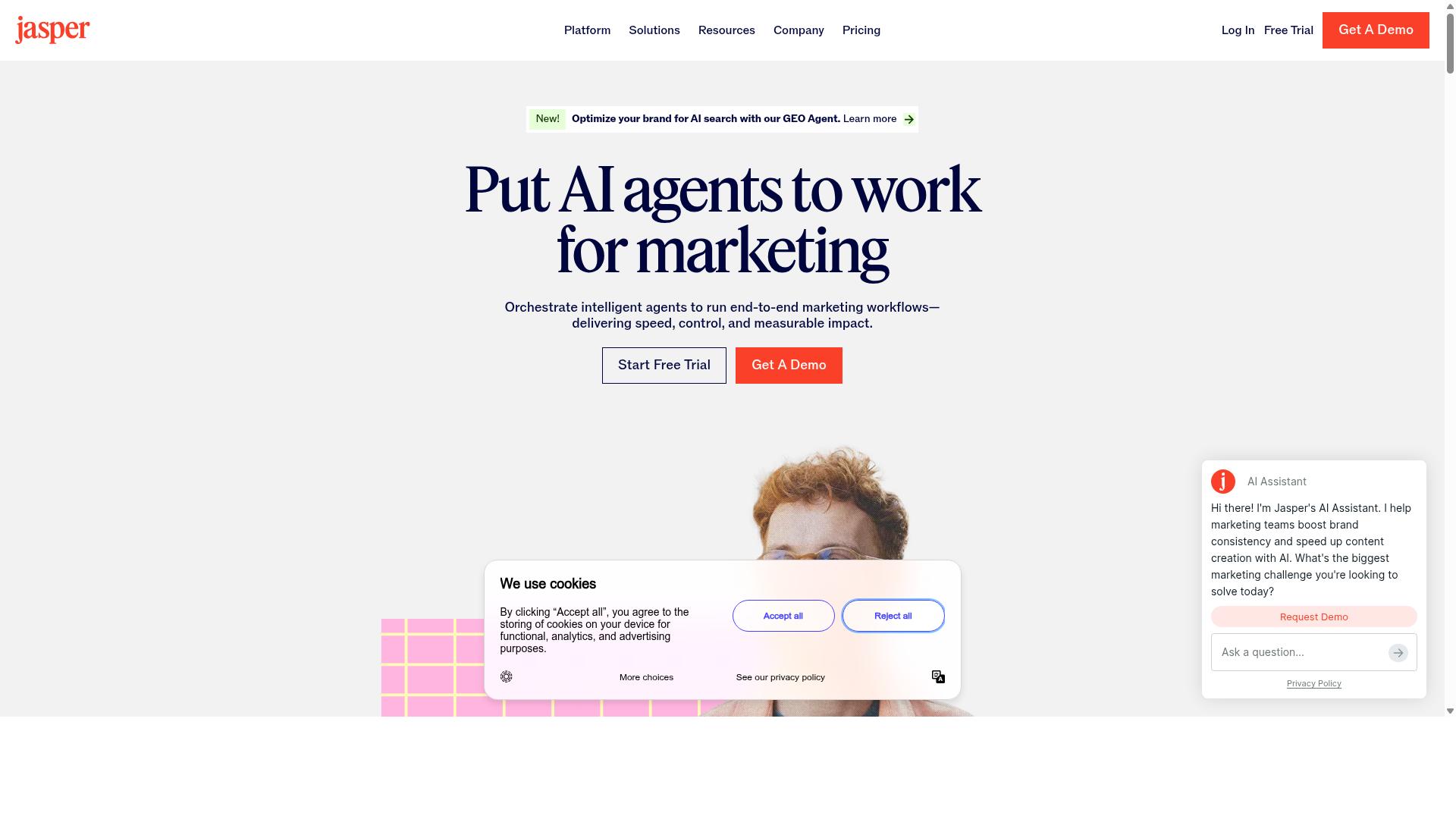 Jasper website